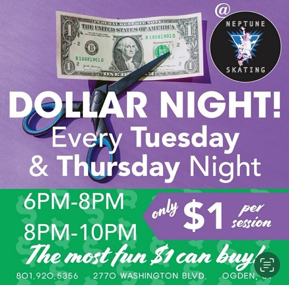Dollar Roller Skating Night - Every Tuesday and Thursday Night